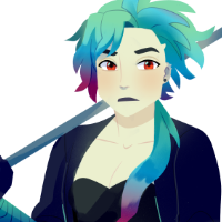 Full-body of WendigoTea's character